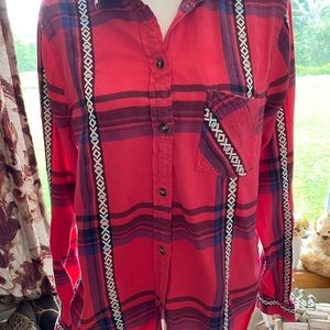 American Eagle Flannel, Vintage Boyfriend Fit